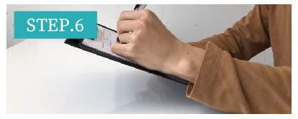 ひじ上脱毛Step6