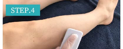 ひざ頭脱毛Step4