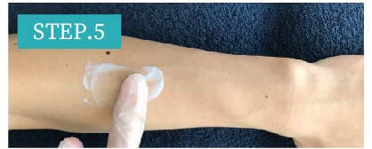 ひざ下脱毛Step5