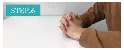 背中上脱毛Step6