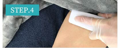 うなじ脱毛Step4